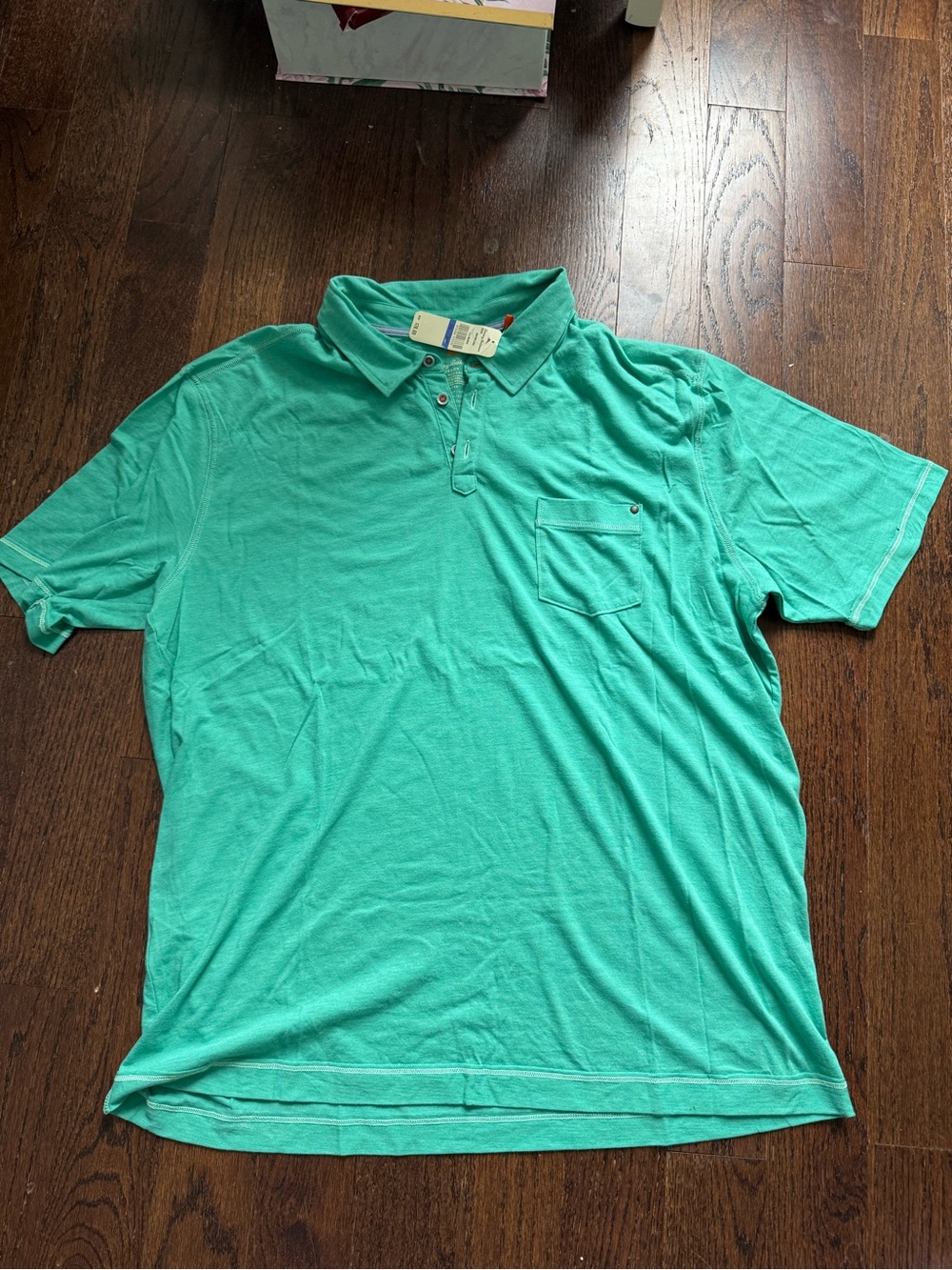 Tommy Bahama Teal Short-Sleeve Polo